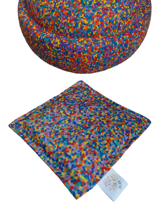 Confetti Pittenzakje Stapelstein - Pit and play