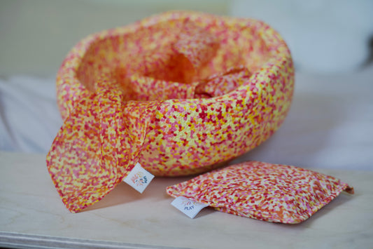 Super warm Pittenzakje en speeldoek pakket - Pit and play