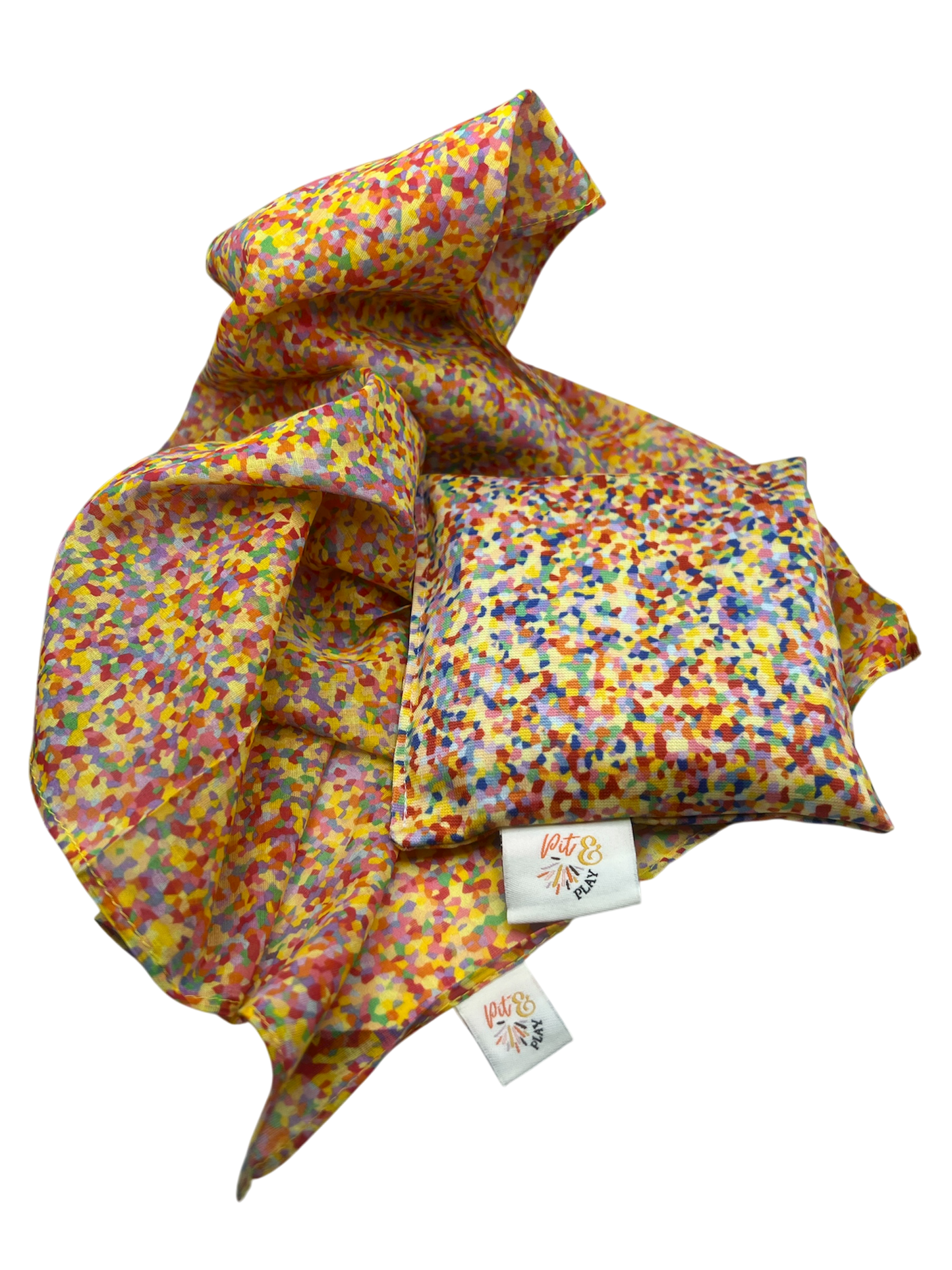 Super Konfetti-Bohnensäckchen und Playcotton