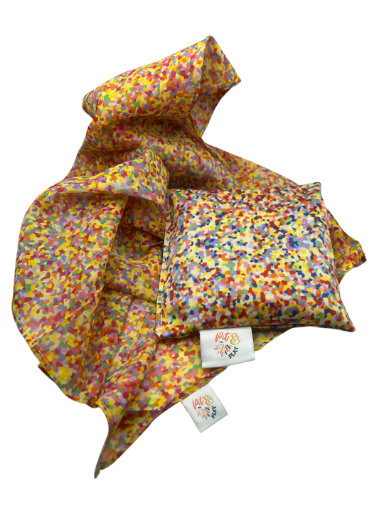 Super Konfetti-Bohnensäckchen und Playcotton