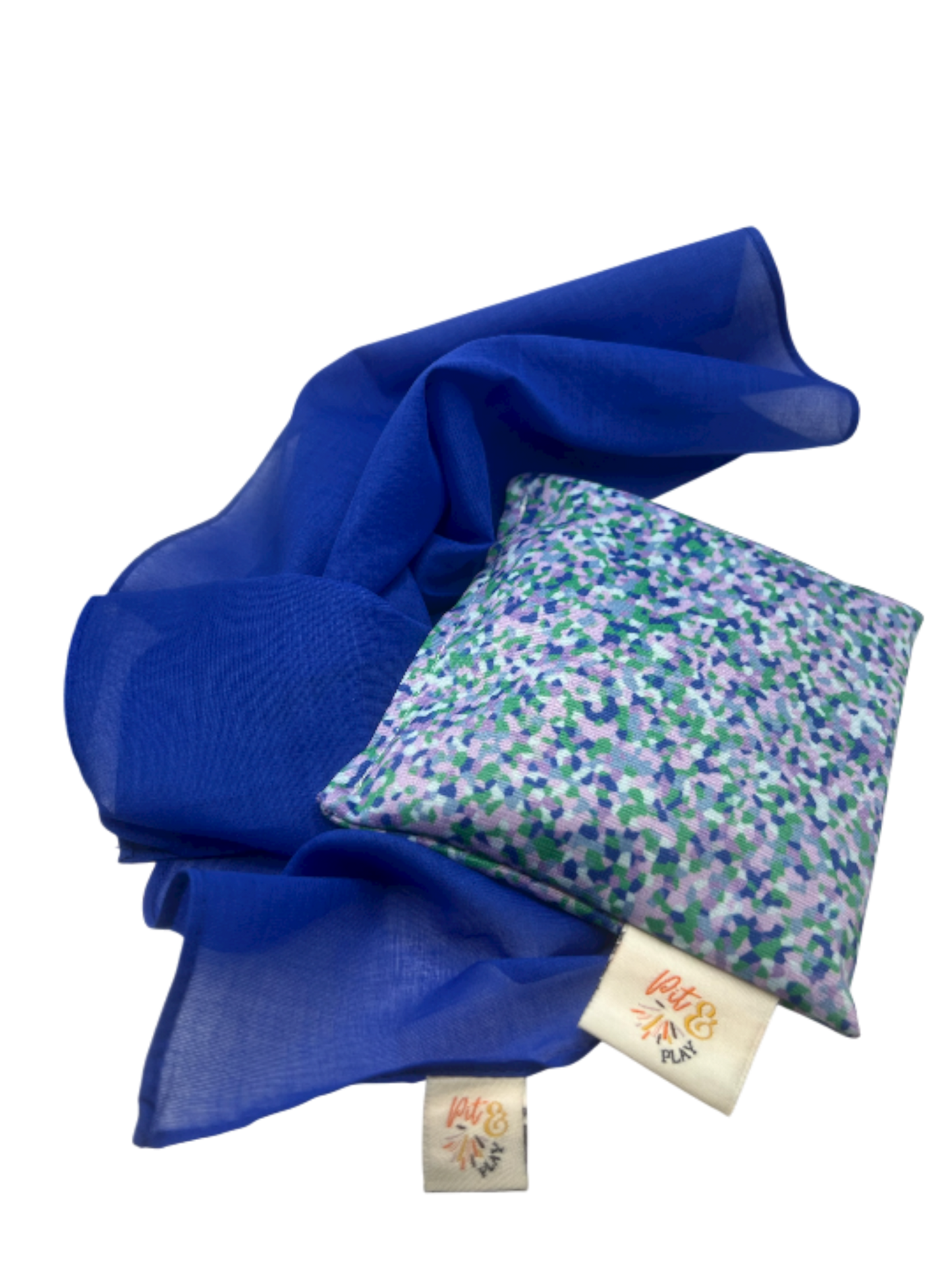 Supercoole Kirschkernkissen und blaue Playcotton