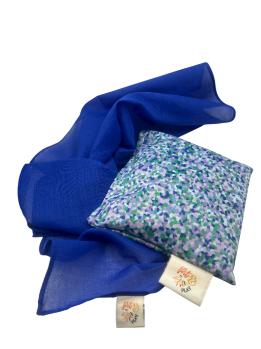 Supercoole Kirschkernkissen und blaue Playcotton