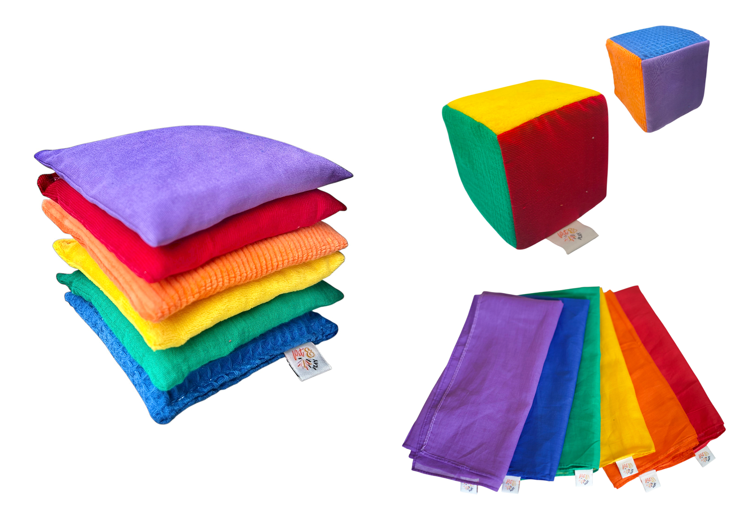 Regenbogen-Spielzeug-Geschenkset XL