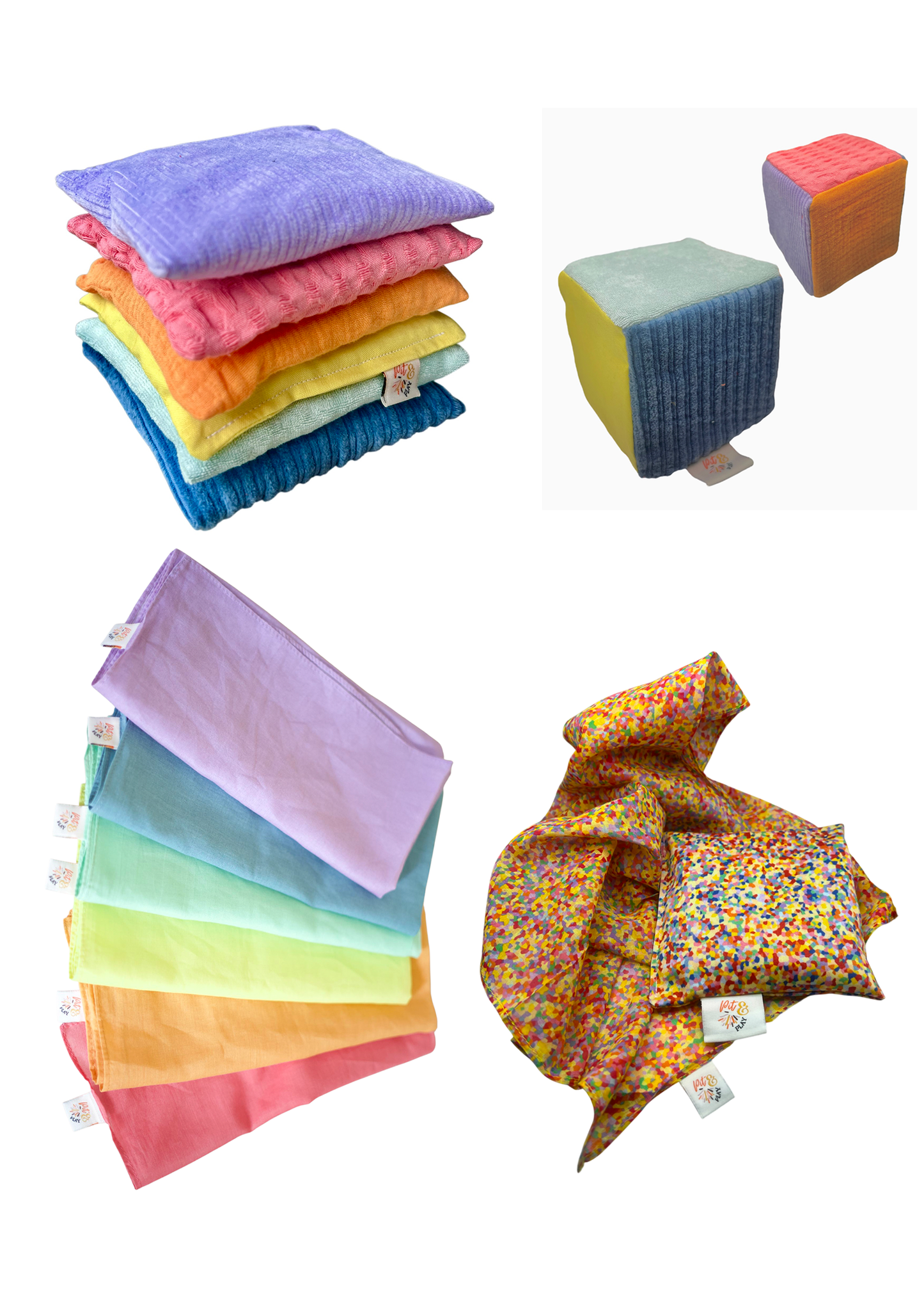 Pastellspielzeug-Geschenkset XXL