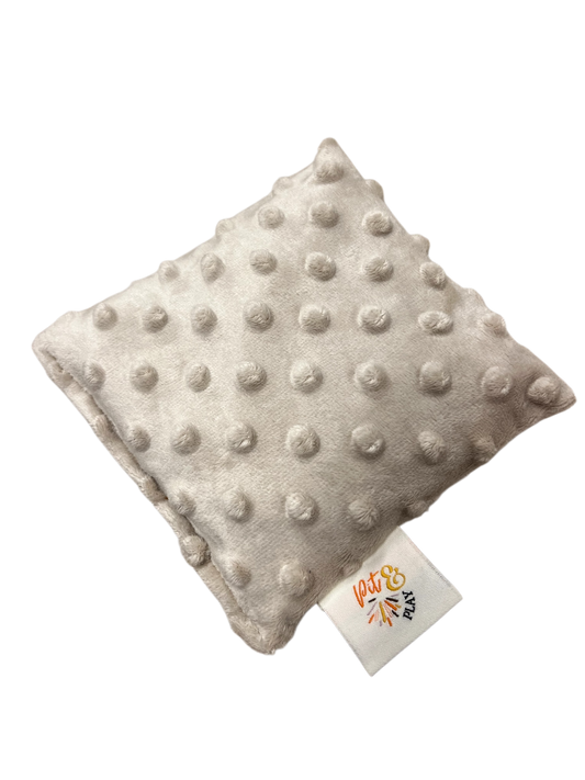 Minky-Fleece grau