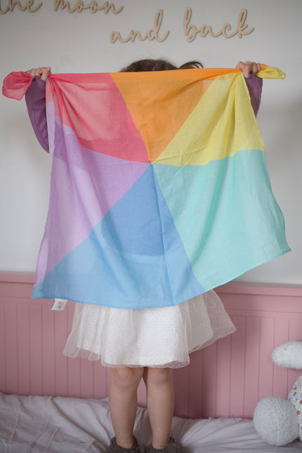 Play cotton speeldoek pit and Play pastel color 
