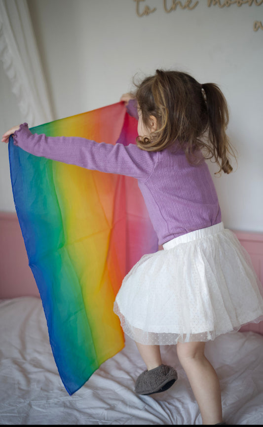 Rainbow Playcotton pit and play