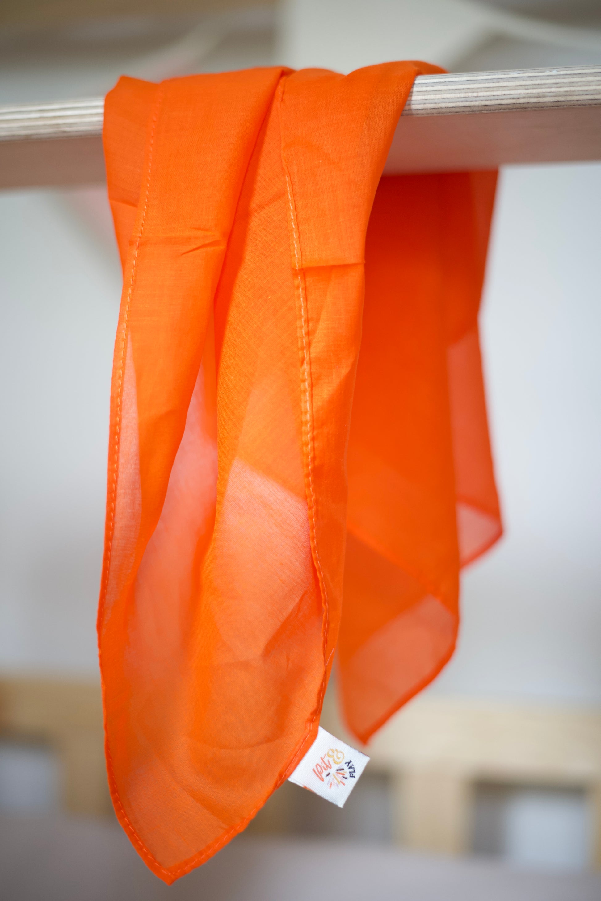 Speeldoek Oranje Regenboog - Large 75x75 - Speelkatoel - Pit and play