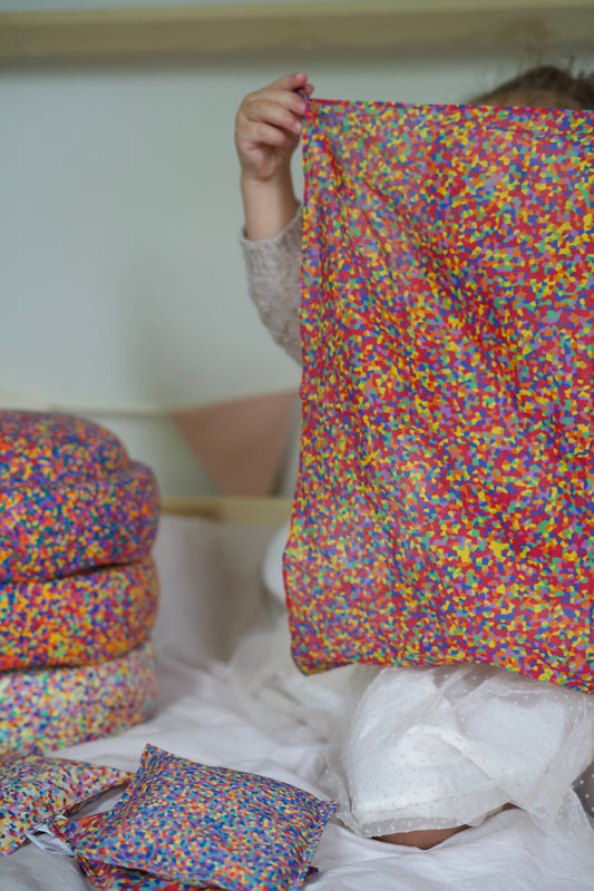 Confetti Speeldoeken - super confetti, confetti, super cool, super warm, fusion en Bloom - Pit and play