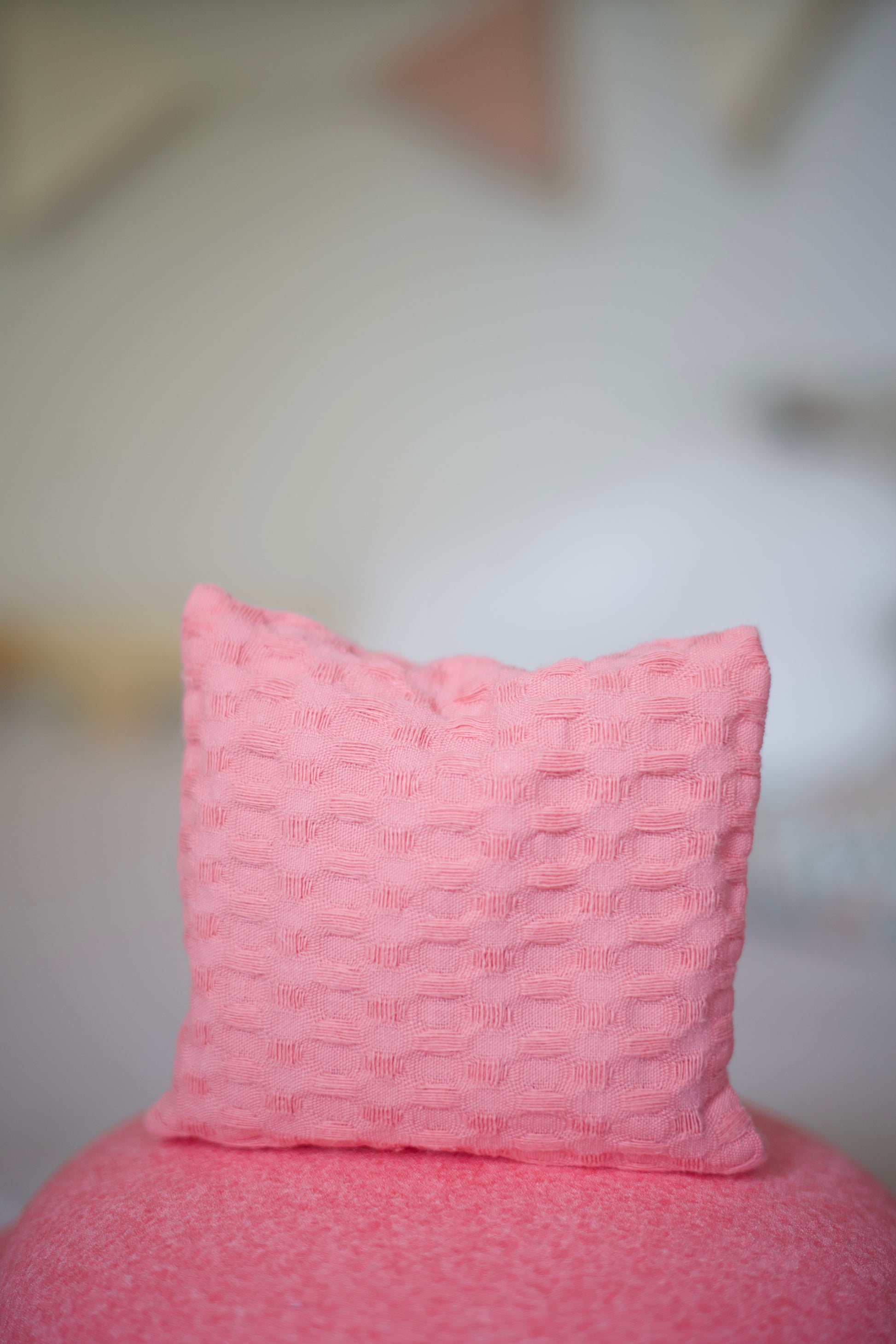 Pastel roze pittenzakje Stapelstein - Pit and play