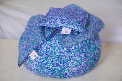 Speeldoek Super cool confetti - Large 75x75cm - Playcotton - Pit and play