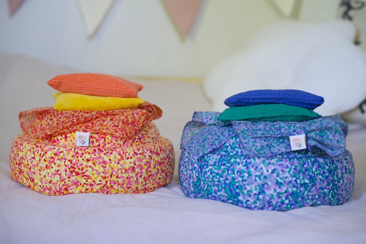 Confetti Speeldoeken - super confetti, confetti, super cool, super warm, fusion en Bloom - Pit and play