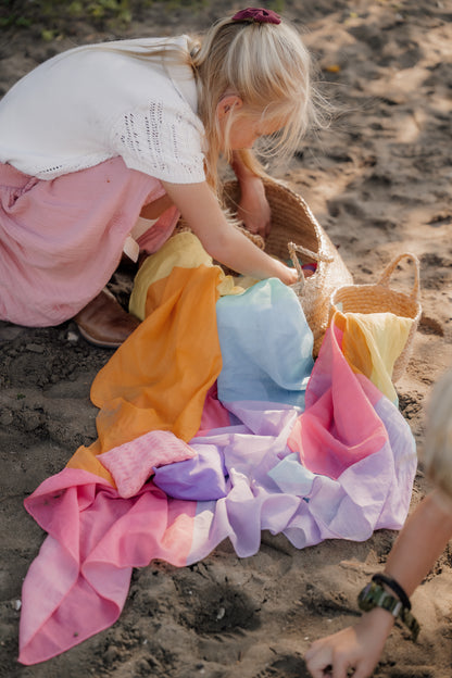 XL speeldoek Colorblock Pastel