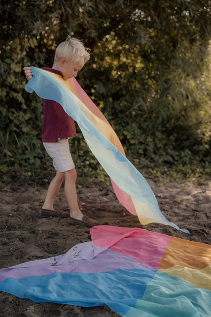 XL speeldoek Colorblock Pastel