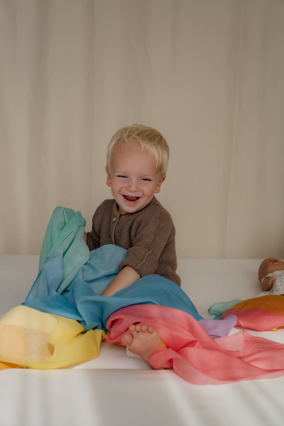 XL speeldoek Colorblock Pastel
