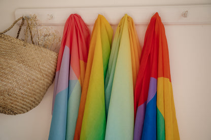 XL speeldoek Colorblock Pastel