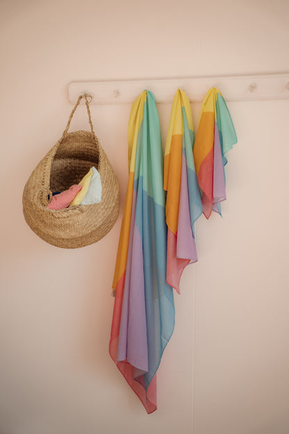 XL speeldoek Colorblock Pastel
