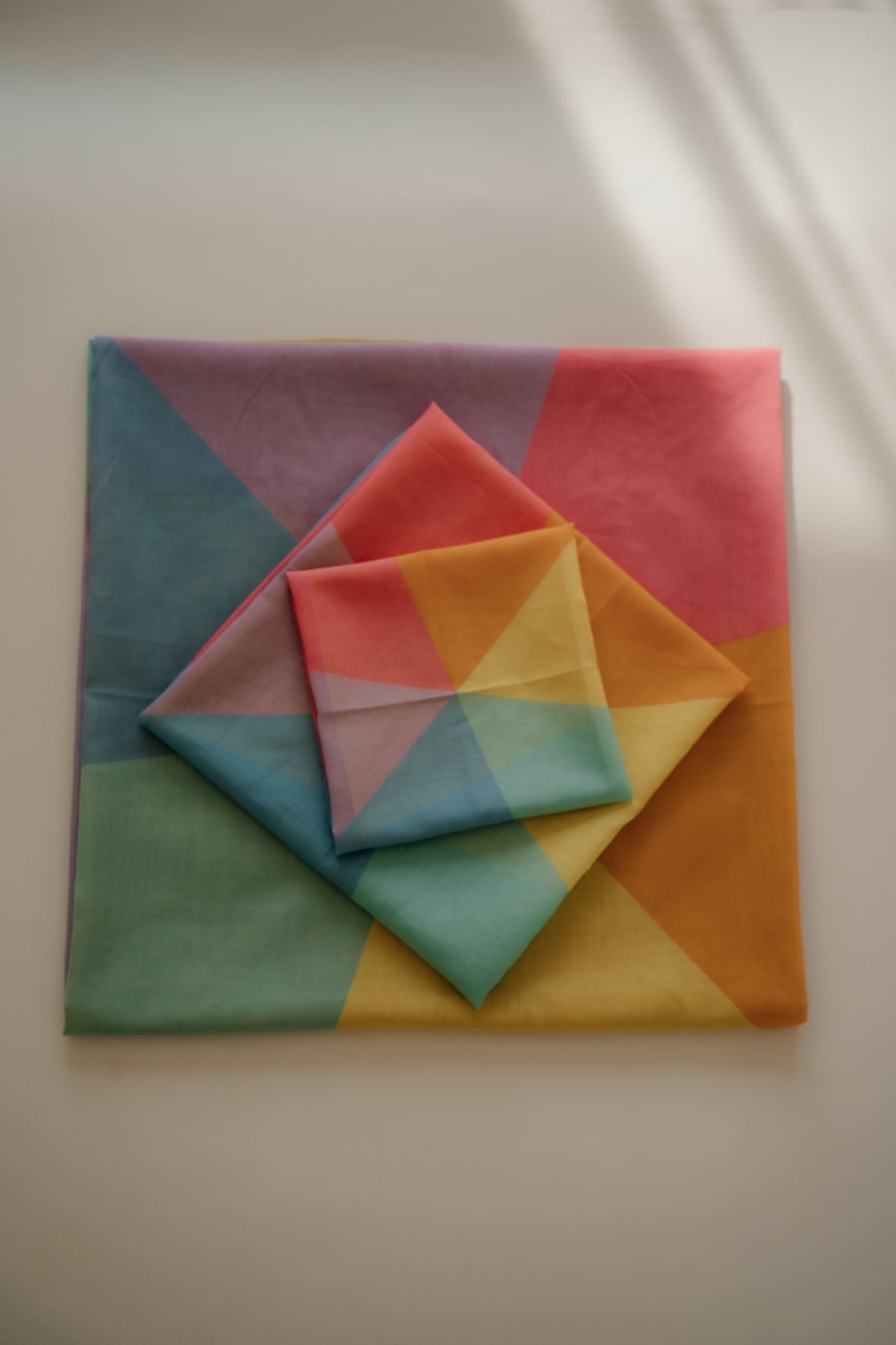 XL speeldoek Colorblock Pastel